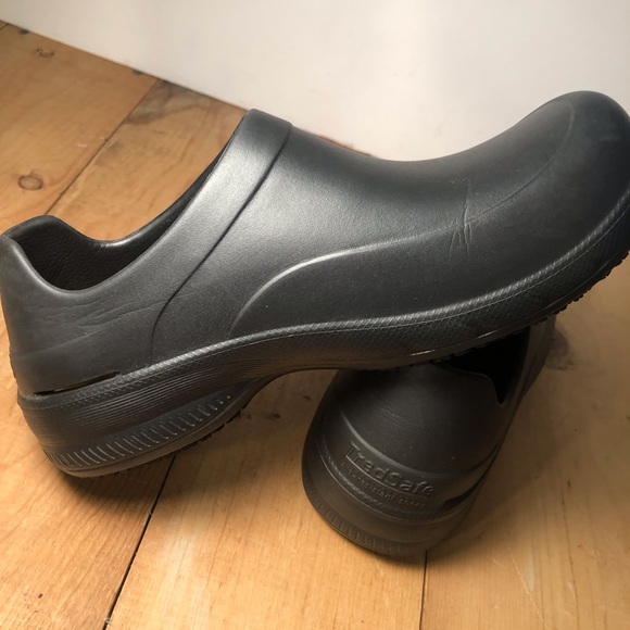 TredSafe Enduro Pro Anti Fatigue Slip Resistant Shoes SZ W 6w, M 5, unisex Black - Picture 9 of 16